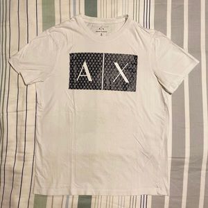 Armani Exchange White Tee